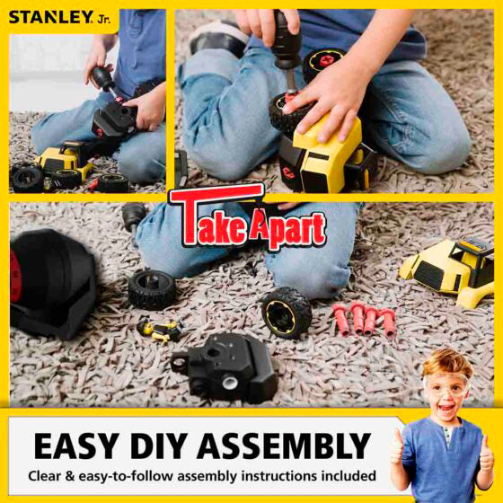 STANLEY® Jr. Take Apart Cement Truck Kit