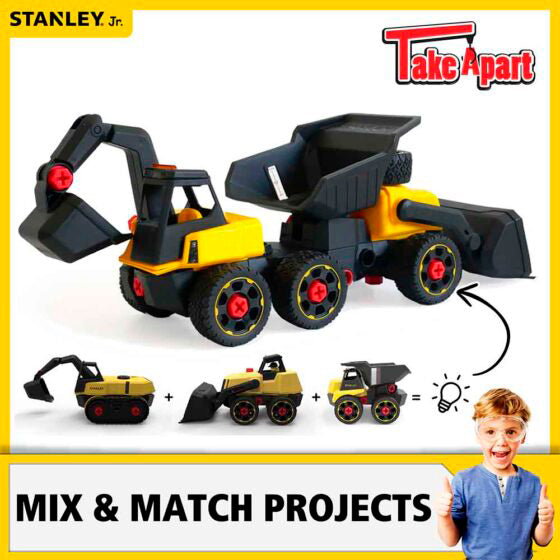 STANLEY® Jr. Take Apart Front Loader Kit
