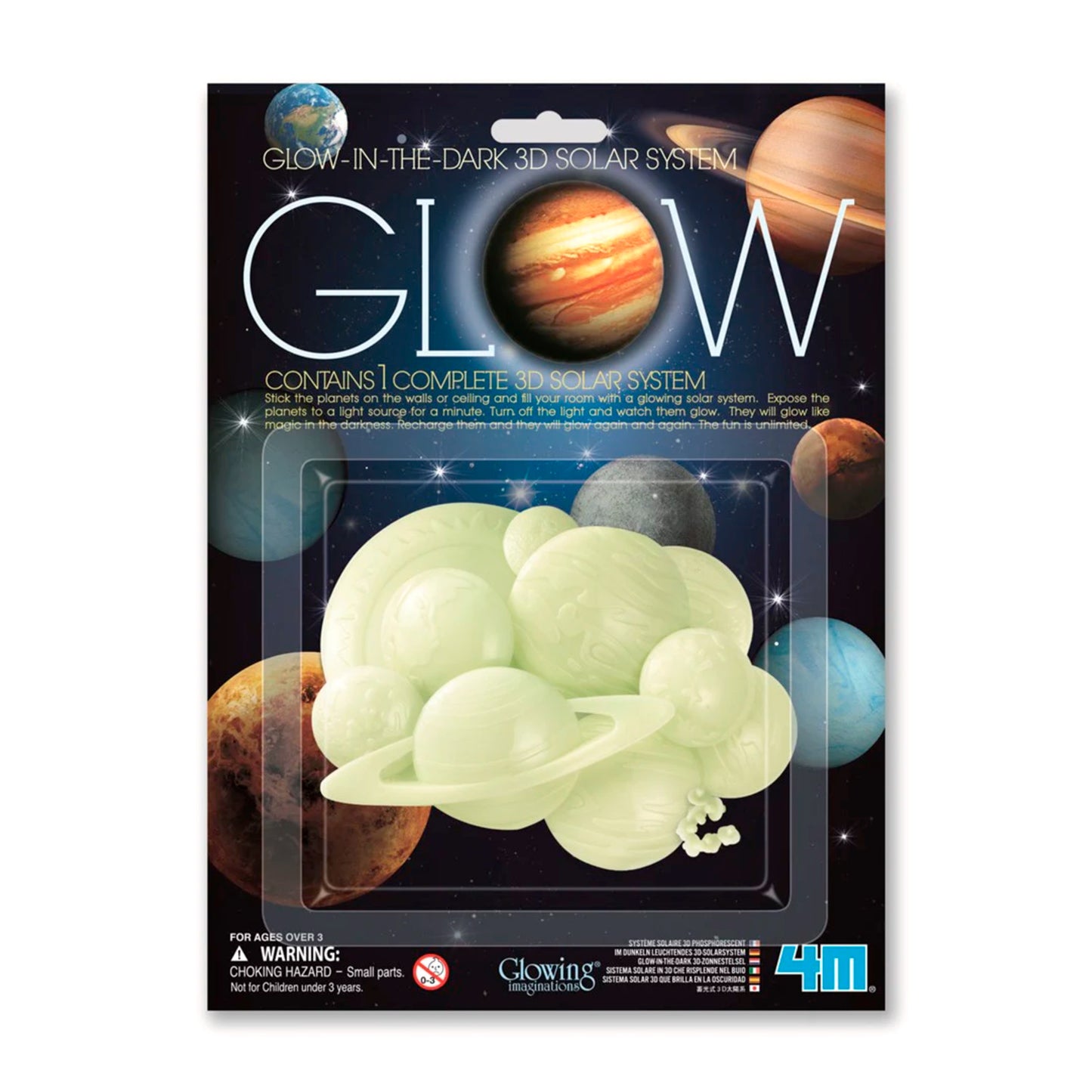 Glow-In-The-Dark 3D Solar System