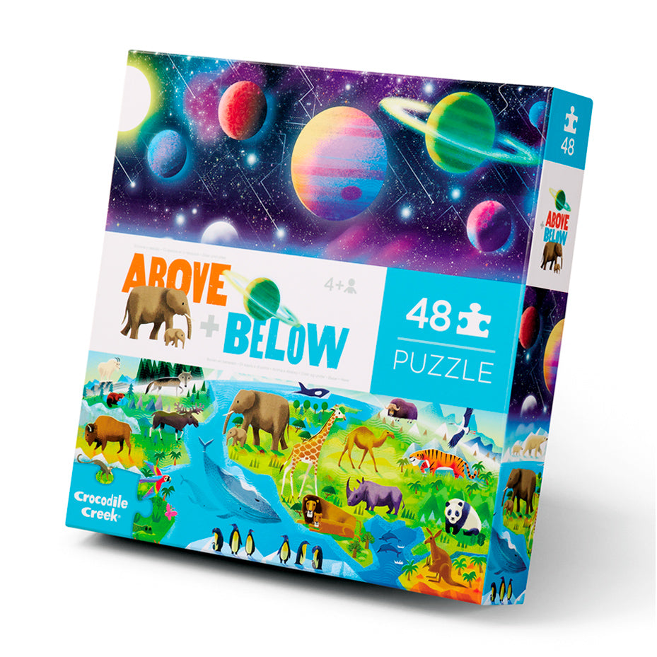 Above & Below Puzzle 48 Pc - Earth & Space