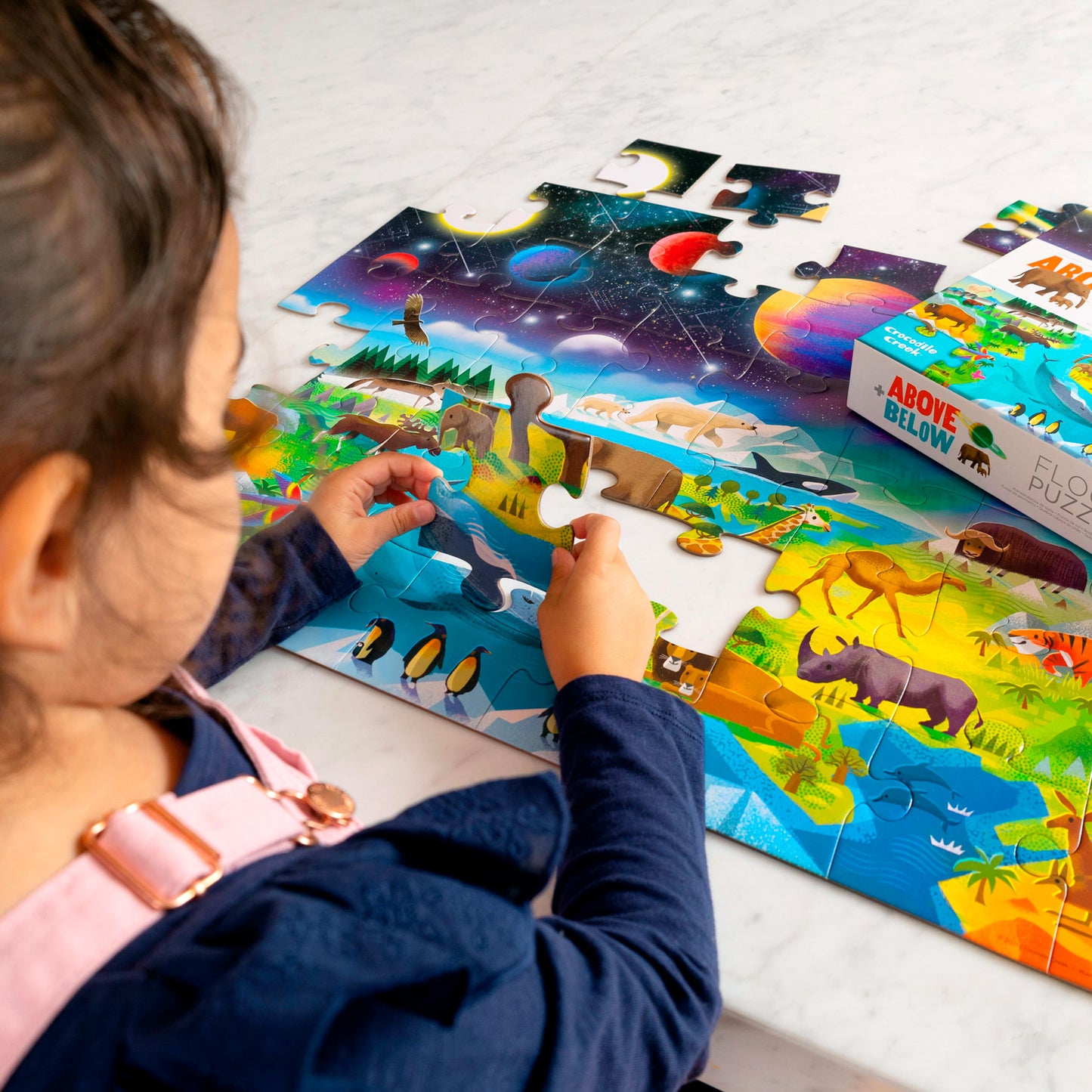 Above & Below Puzzle 48 Pc - Earth & Space