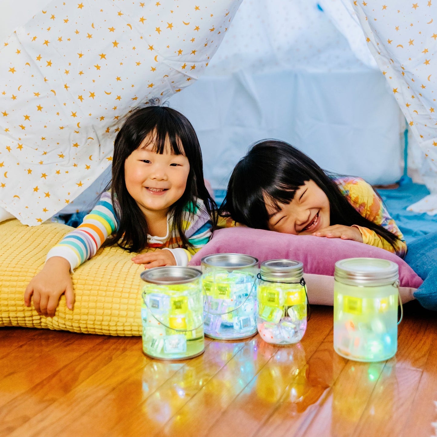 Glo Pals Water Activated Light-Up Cubes - Alex (Yellow)