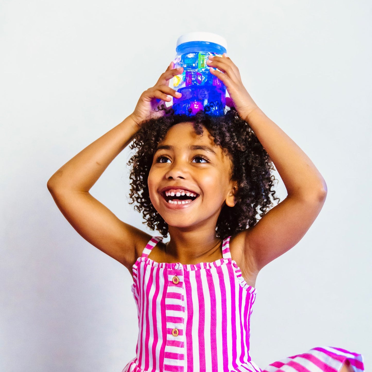 Glo Pals Water Activated Light-Up Cubes - Blair (Blue)