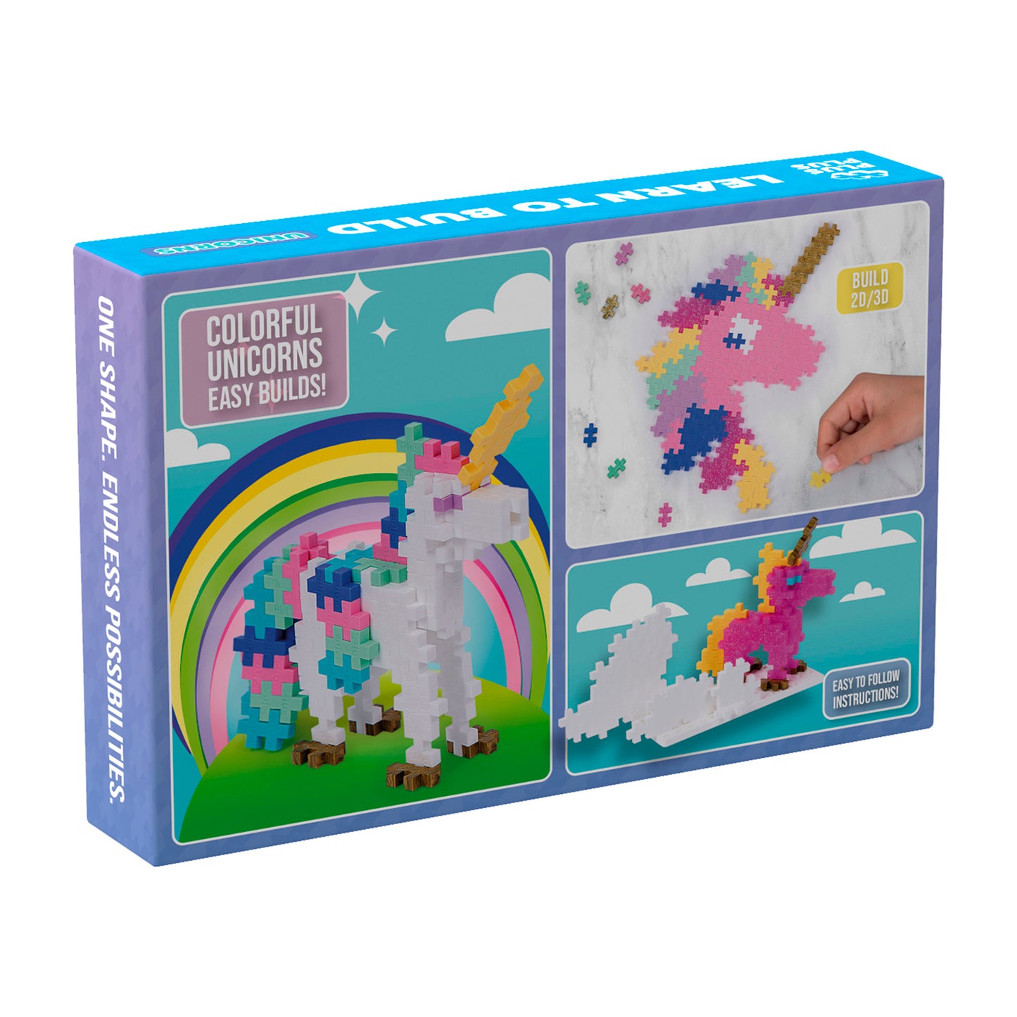 Plus-Plus Learn To Build Unicorns
