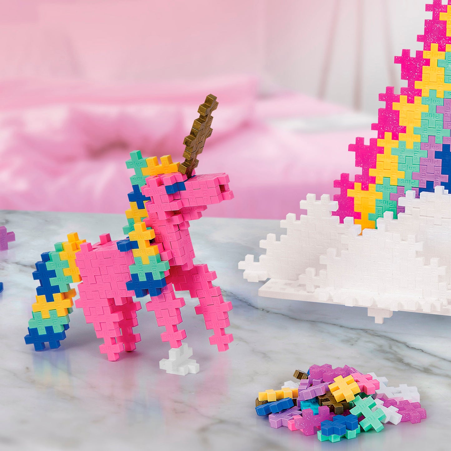 Plus-Plus Learn To Build Unicorns