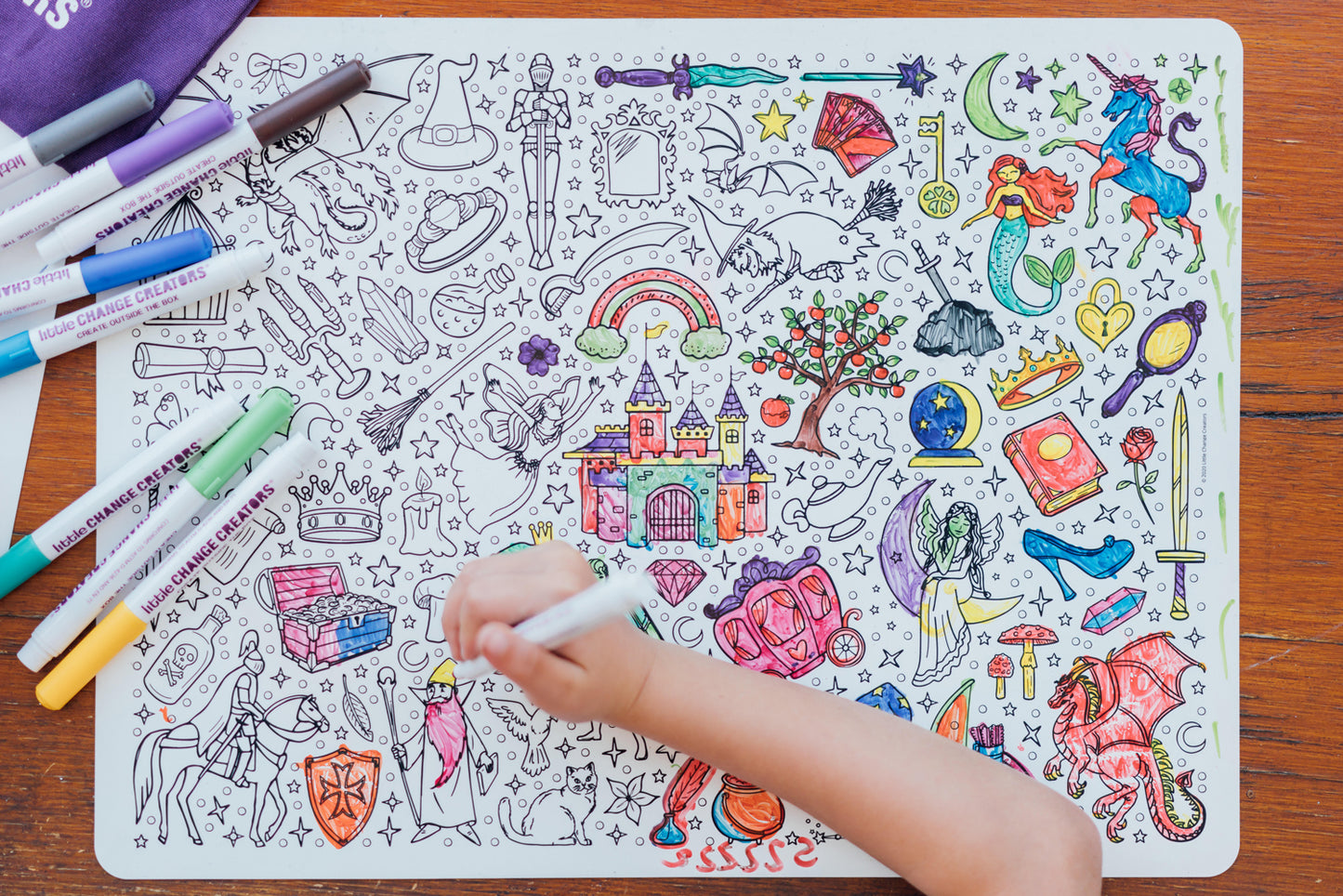 SPELLBOUND Re-FUN-able™ Colouring Set