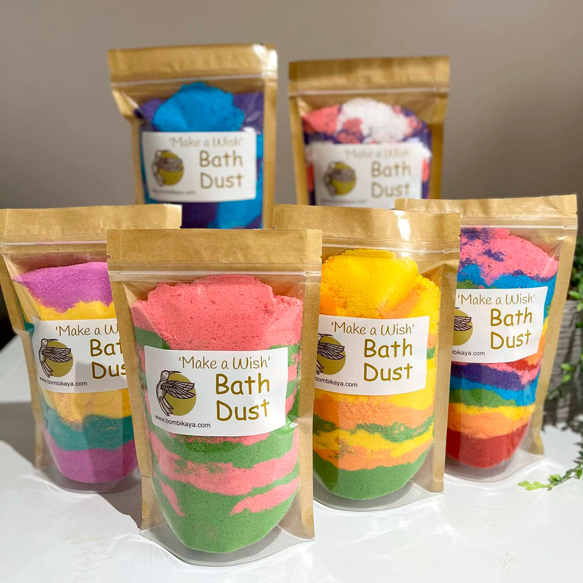 'Make A Wish' Bath Dust - Watermelon