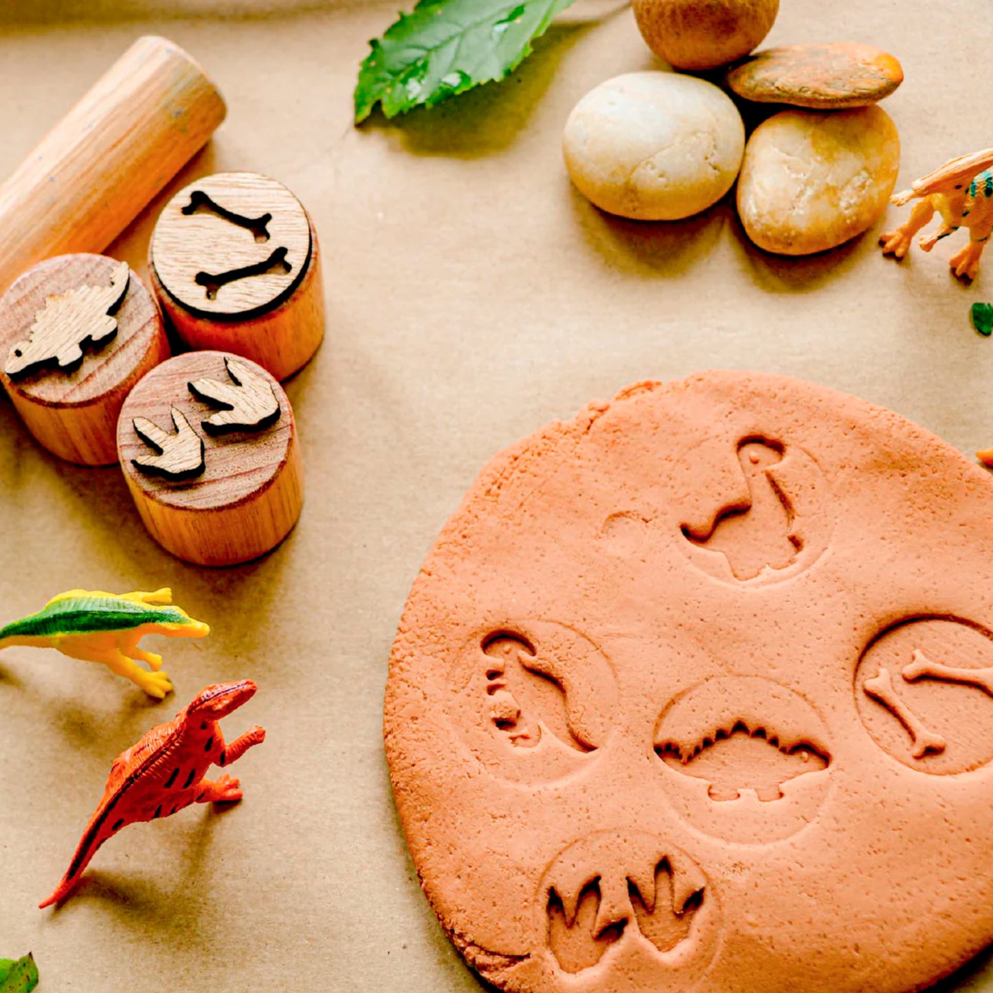 Playdough Stamps - Dinosaur