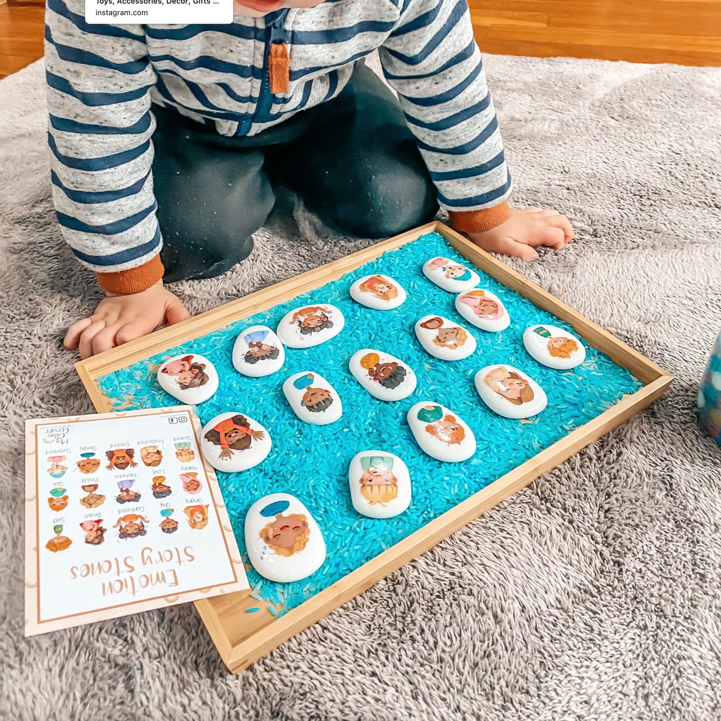 Emotion Story Stones - 15 Pack