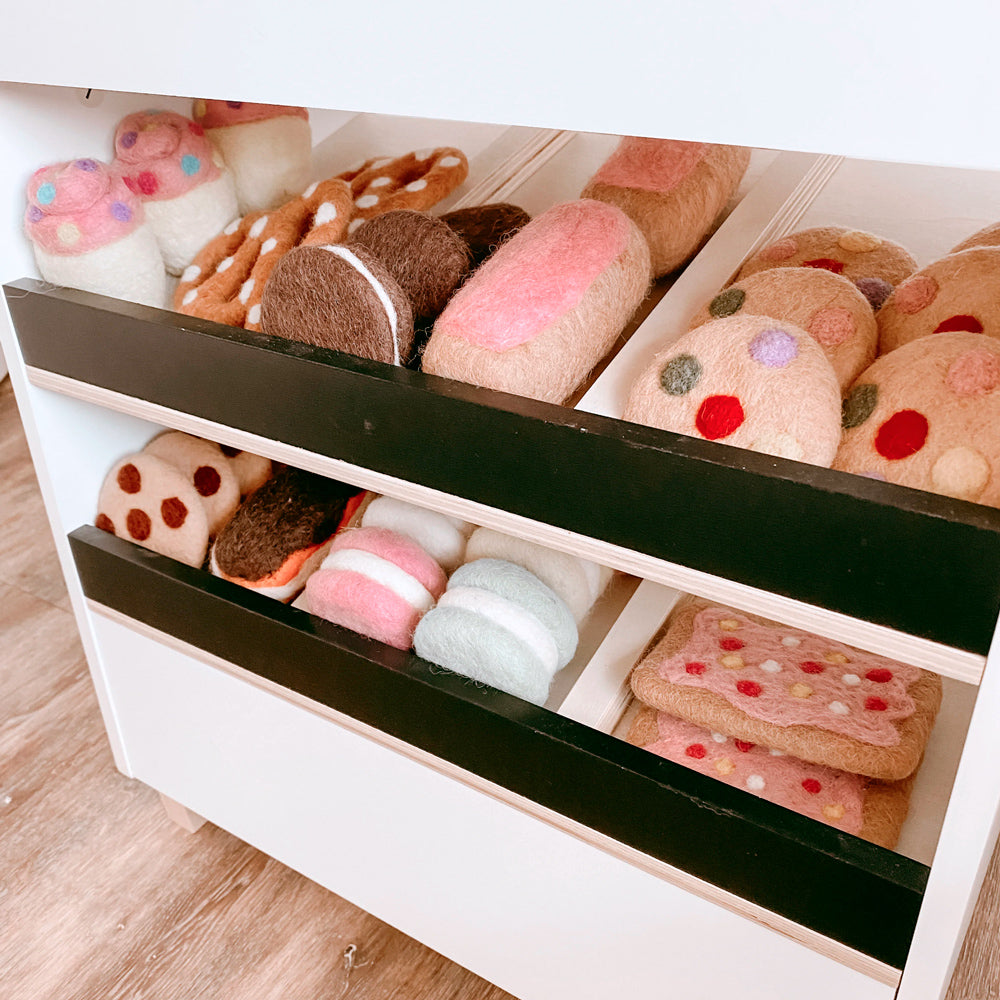 Felt Finger Buns - Set of 2