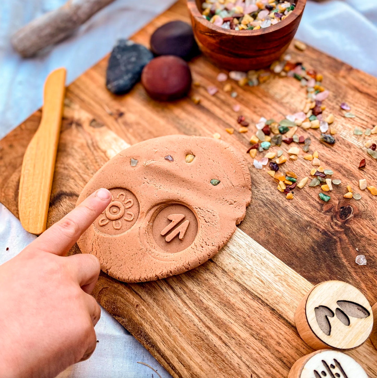 Playdough Stamps - Indigenous