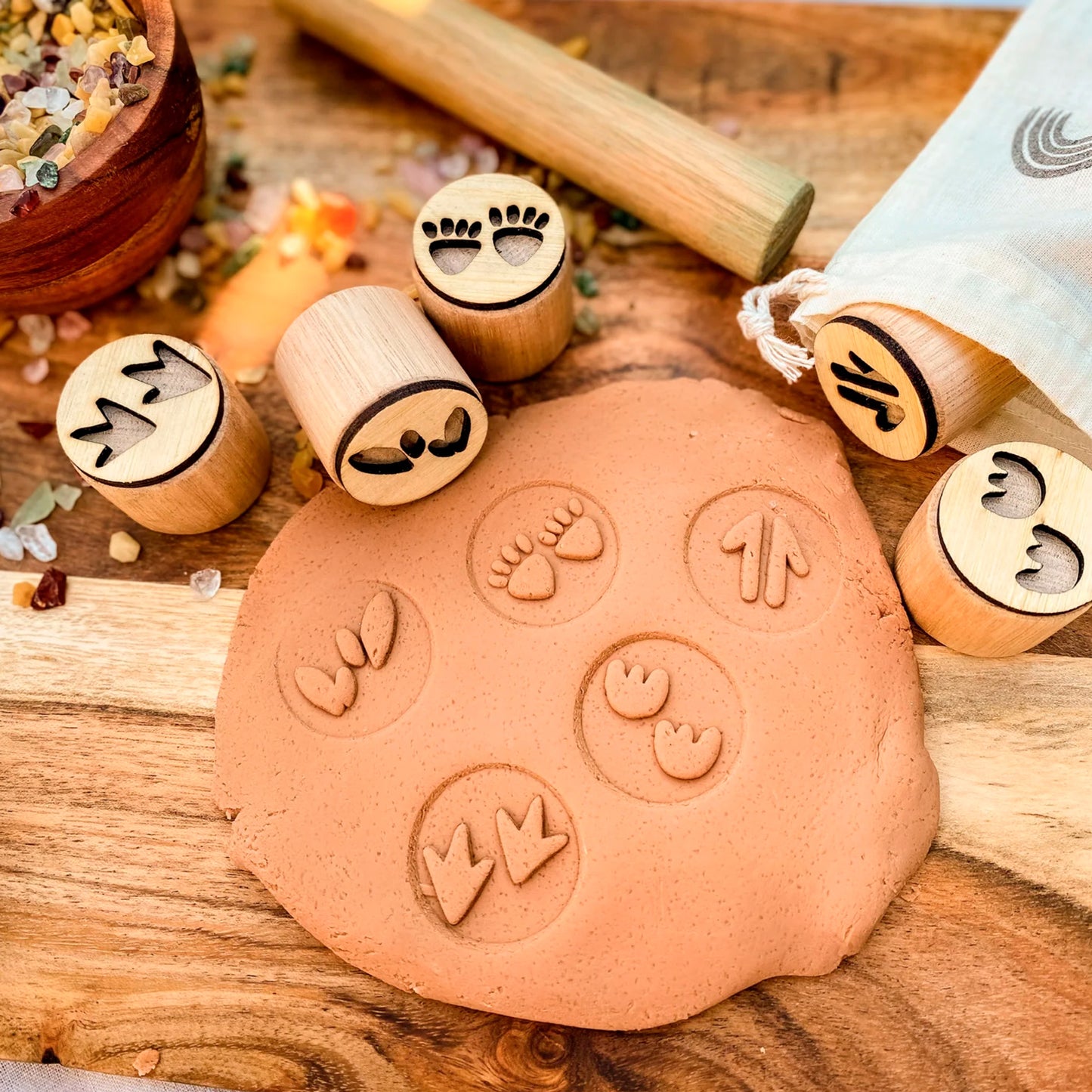 Playdough Stamps - Indigenous