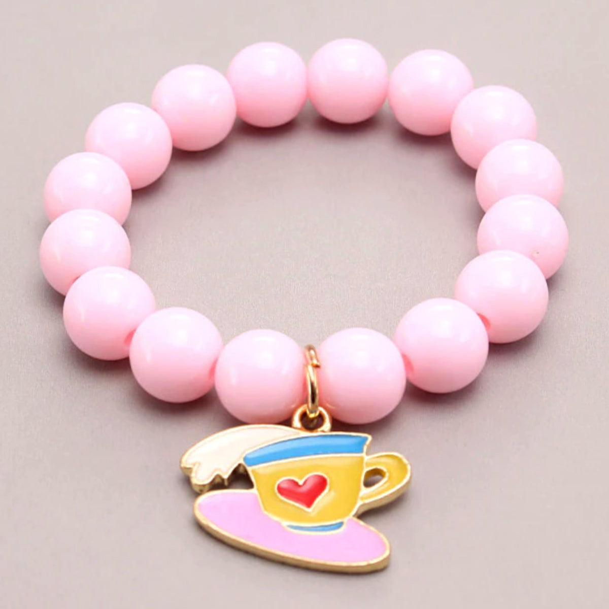 Colourful Beaded Charm Bracelets