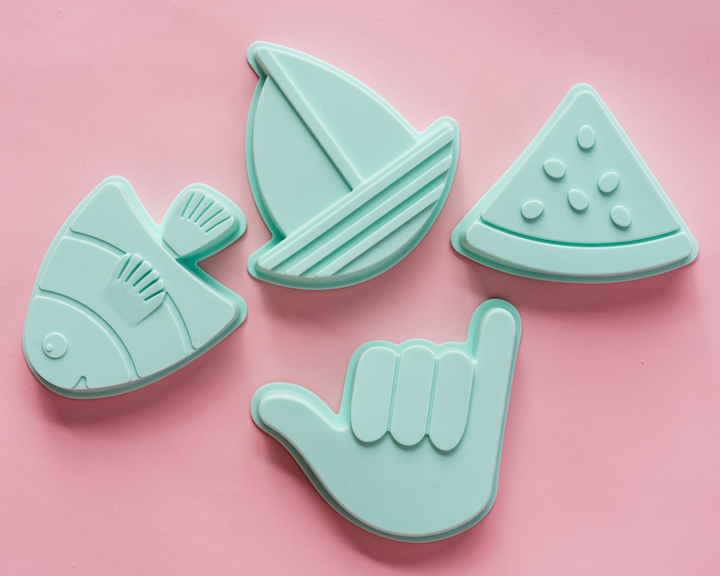 Shelly Beach Moulds - Set of 4