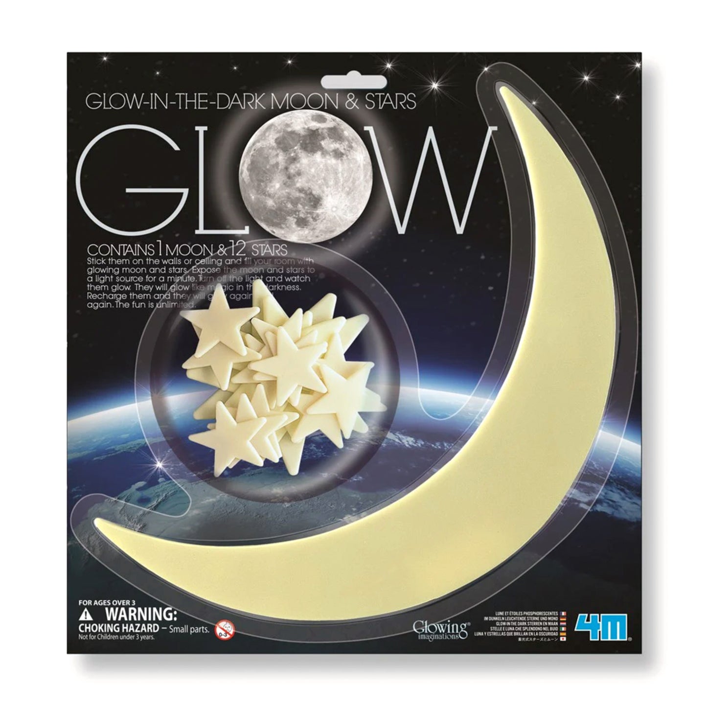 Glow-In-The-Dark Moon & Stars