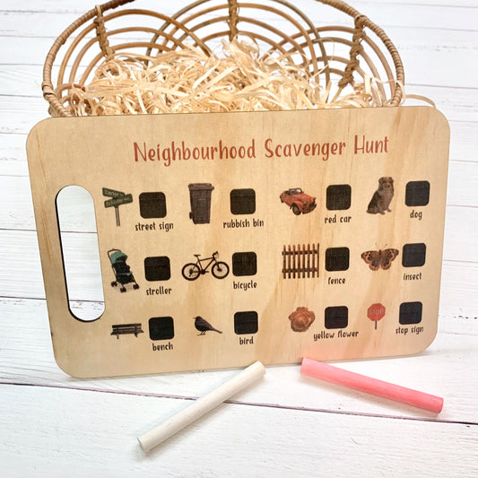Scavenger Hunt Board - Neighbourhood