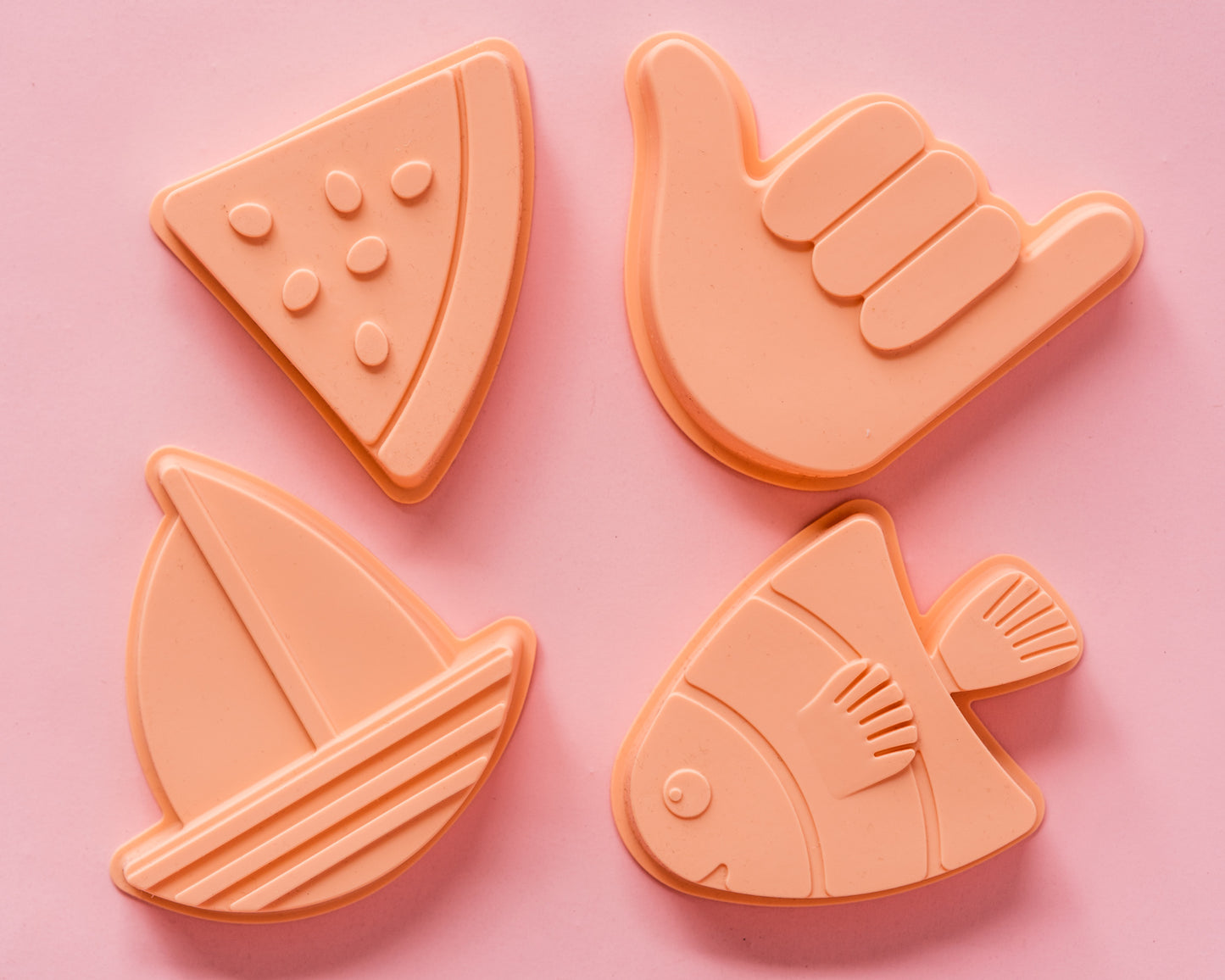 Shelly Beach Moulds - Set of 4