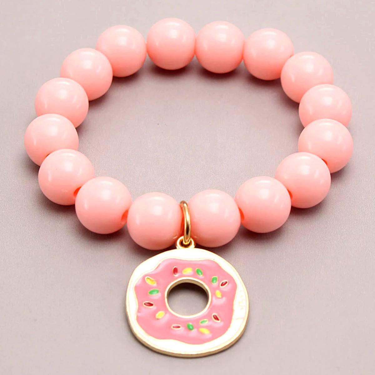 Colourful Beaded Charm Bracelets