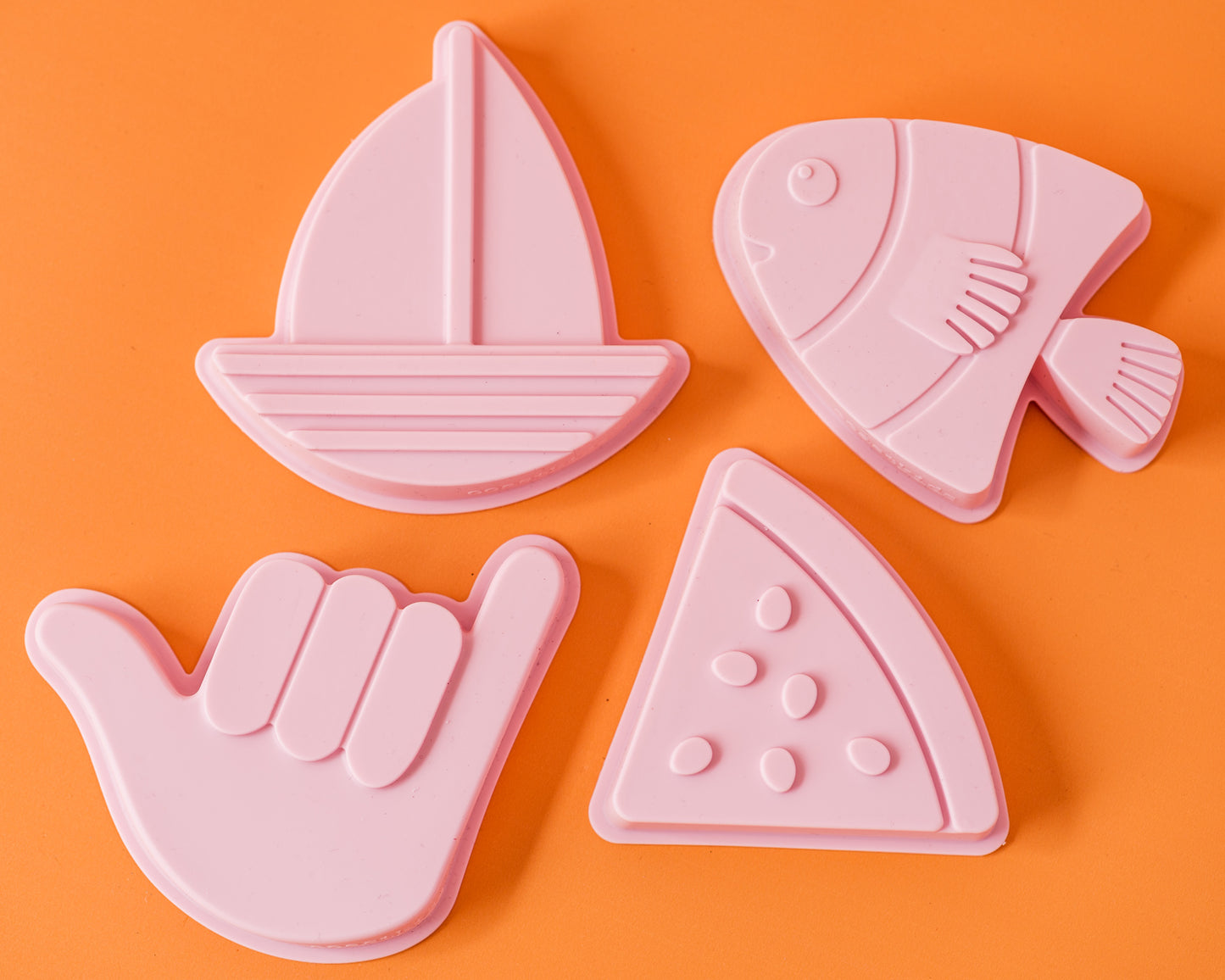 Shelly Beach Moulds - Set of 4