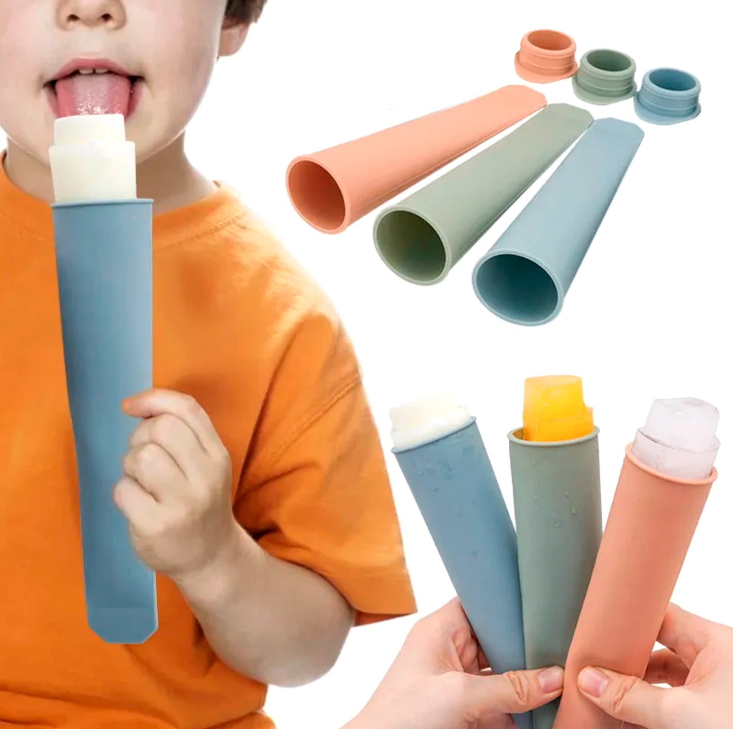 Silicone Popsicle Ice Cream Mould