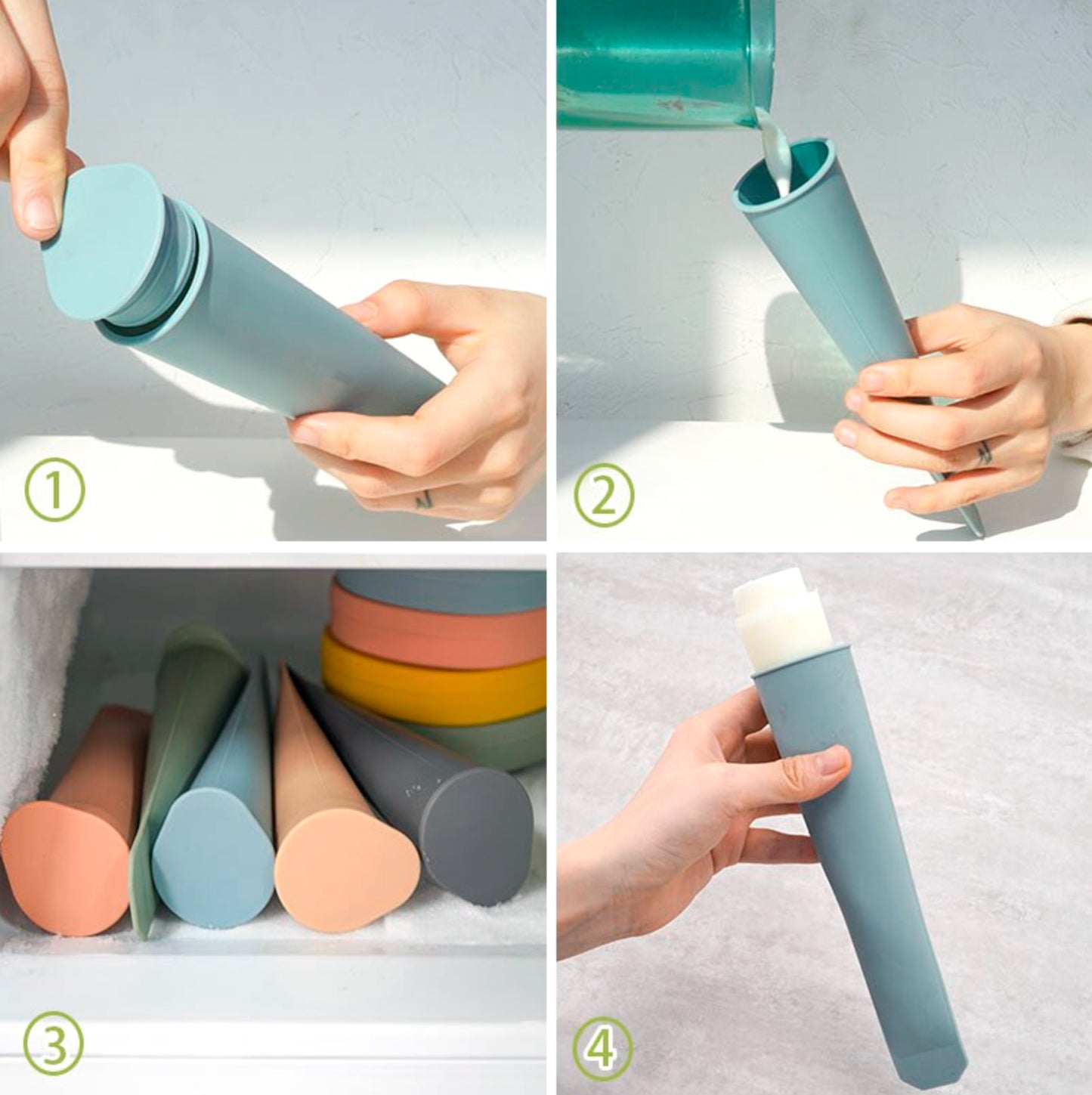 Silicone Popsicle Ice Cream Mould