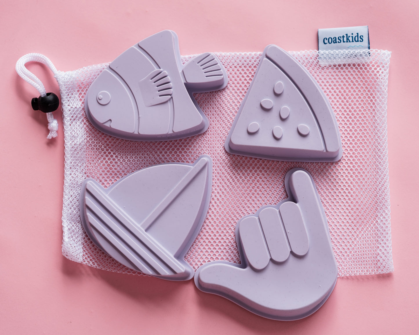 Shelly Beach Moulds - Set of 4