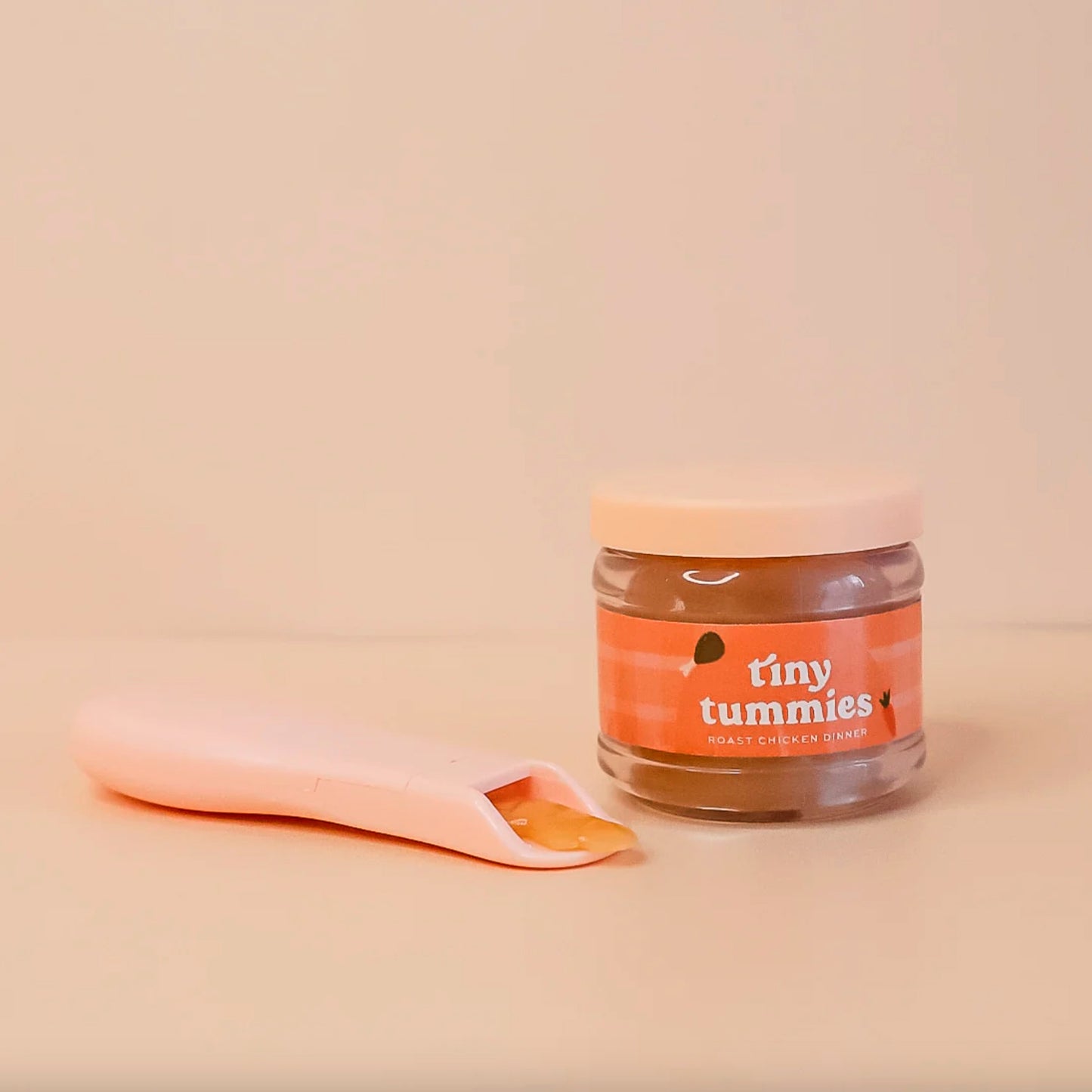 Tiny Tummies Food Jar & Spoon Set - Roast Chicken Dinner