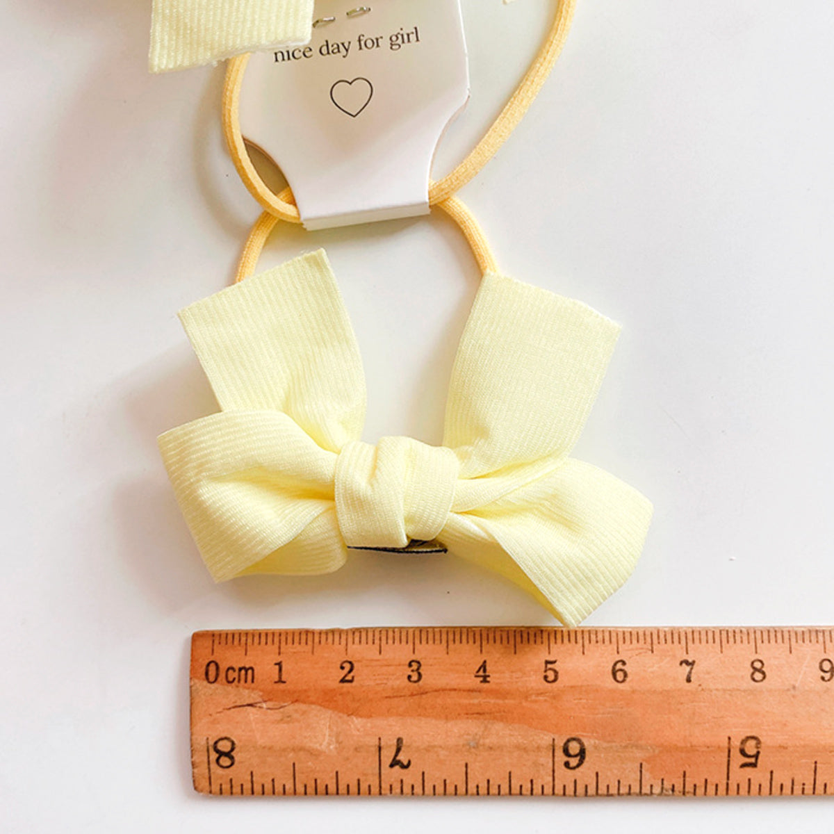 Lucy Candy Coloured Bow Hair Ties - Set of 2