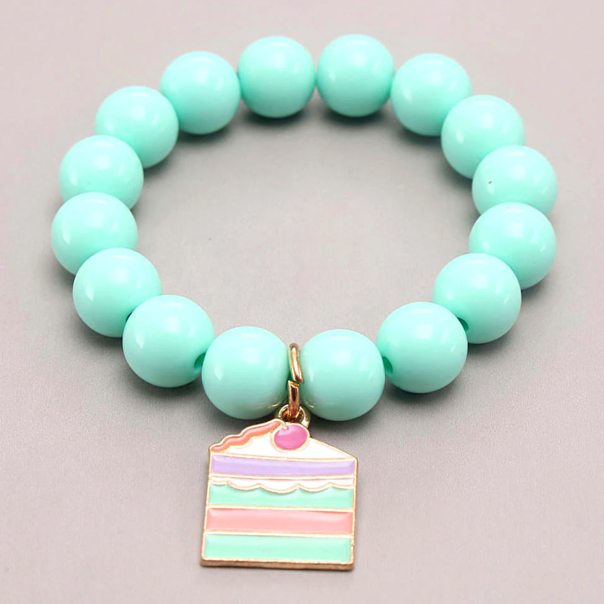 Colourful Beaded Charm Bracelets