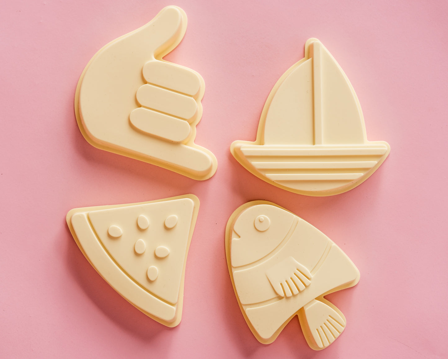 Shelly Beach Moulds - Set of 4