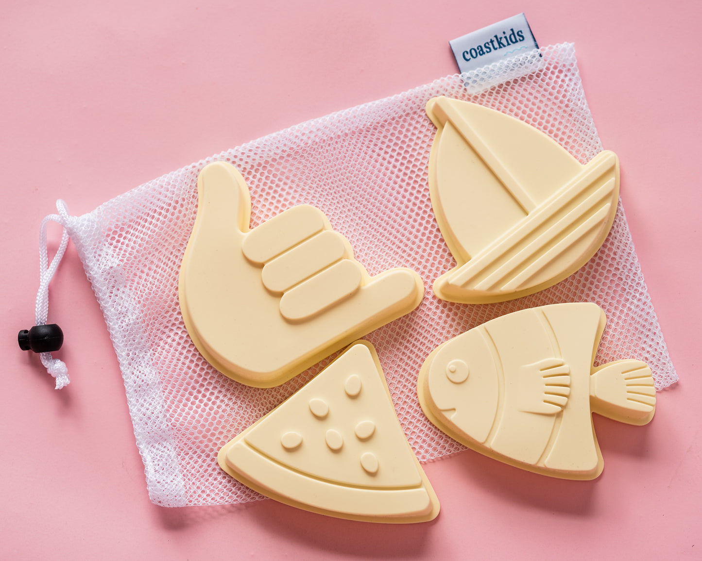 Shelly Beach Moulds - Set of 4