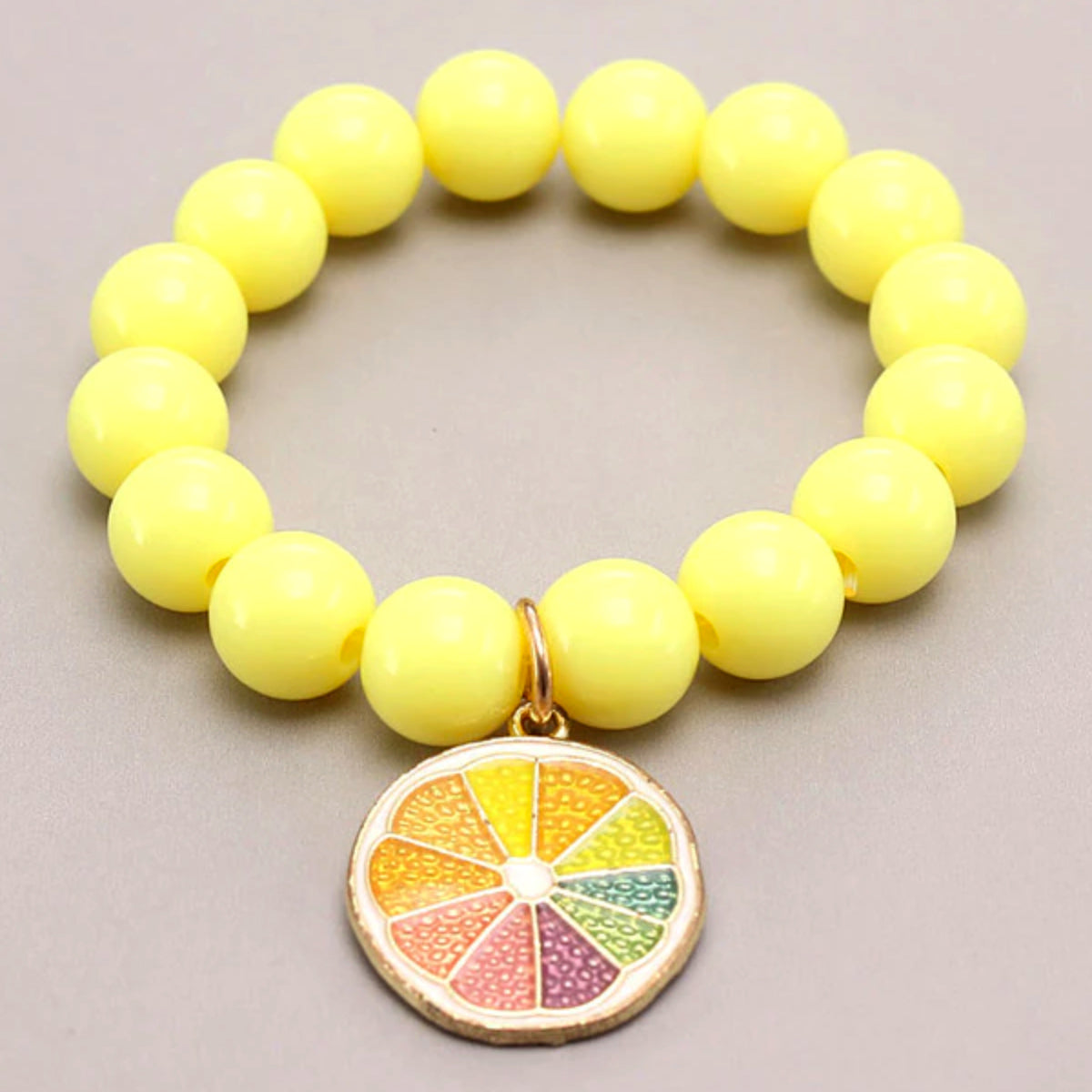 Colourful Beaded Charm Bracelets