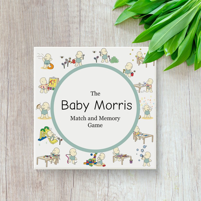 The Baby Morris Match and Memory Card Game