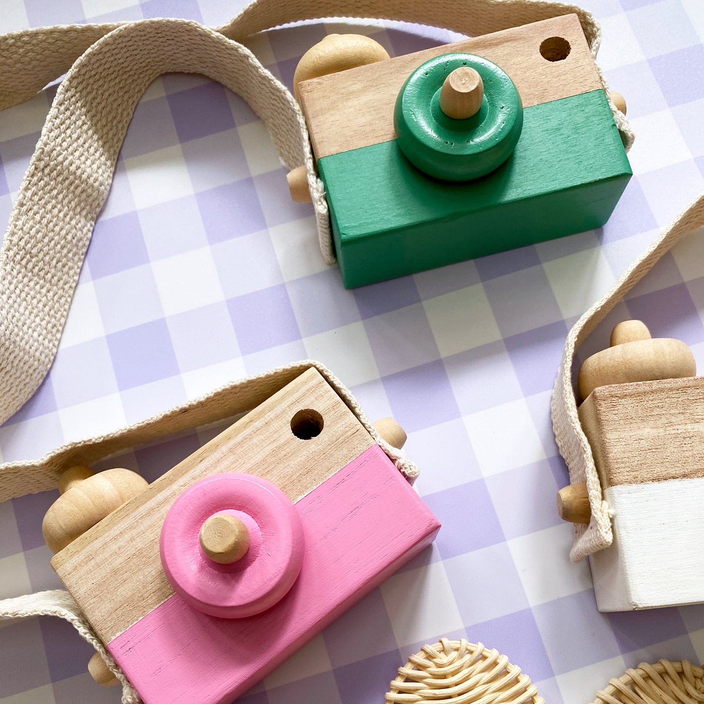 Say Cheese Wooden Play Camera