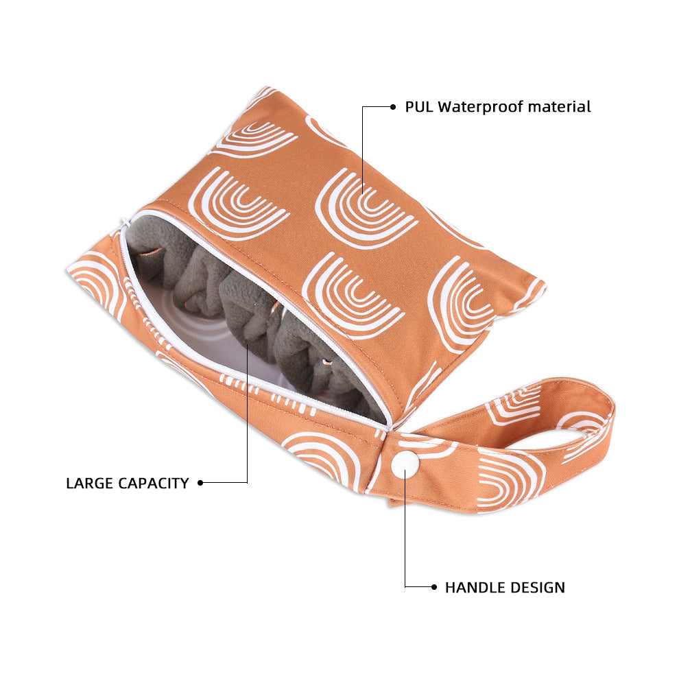 Reusable Menstrual Pad Starter Kit (5 Pads + Wet Bag)
