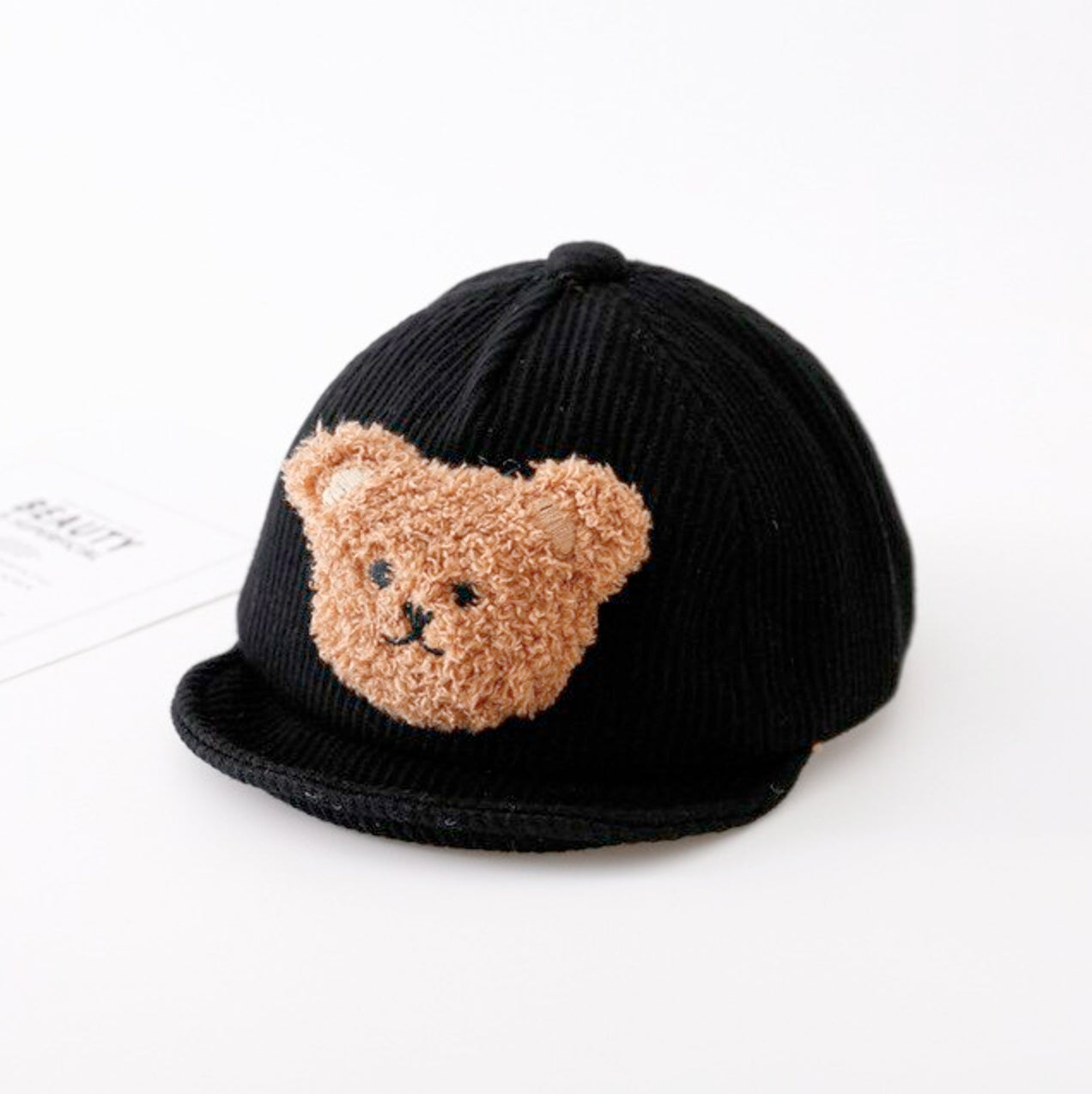 Brooklyn Bear Corduroy Baseball Cap