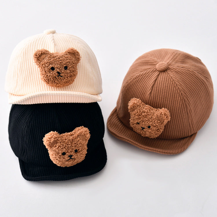Brooklyn Bear Corduroy Baseball Cap