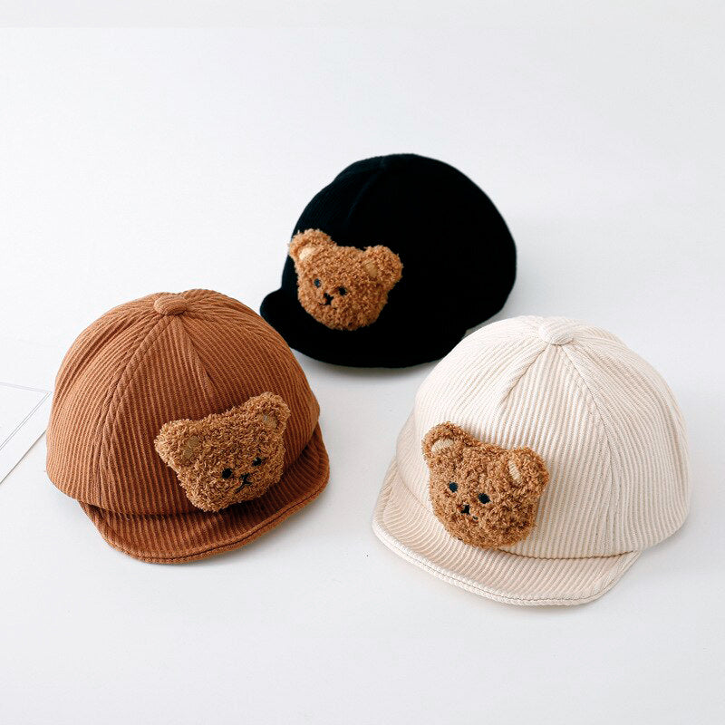 Brooklyn Bear Corduroy Baseball Cap