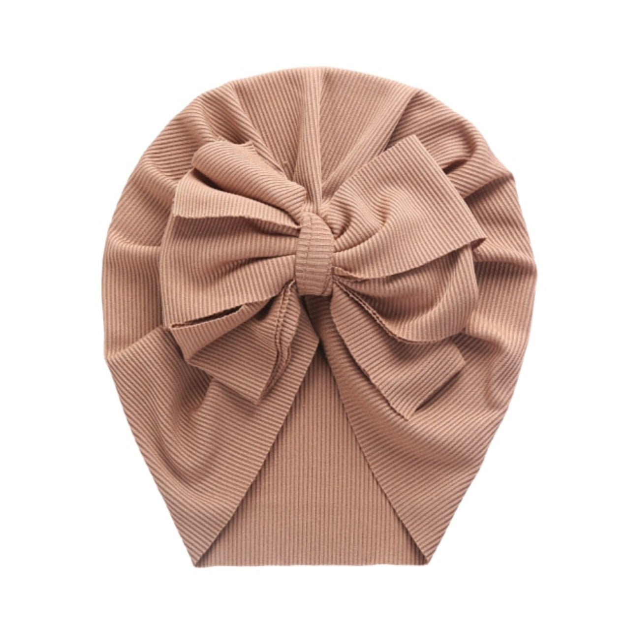 Polly Ribbed Bunny Knot Baby Turban