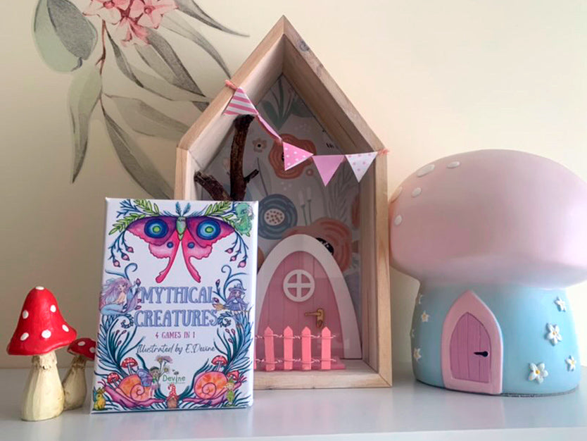 Mythical Creatures 4 in 1 Card Game