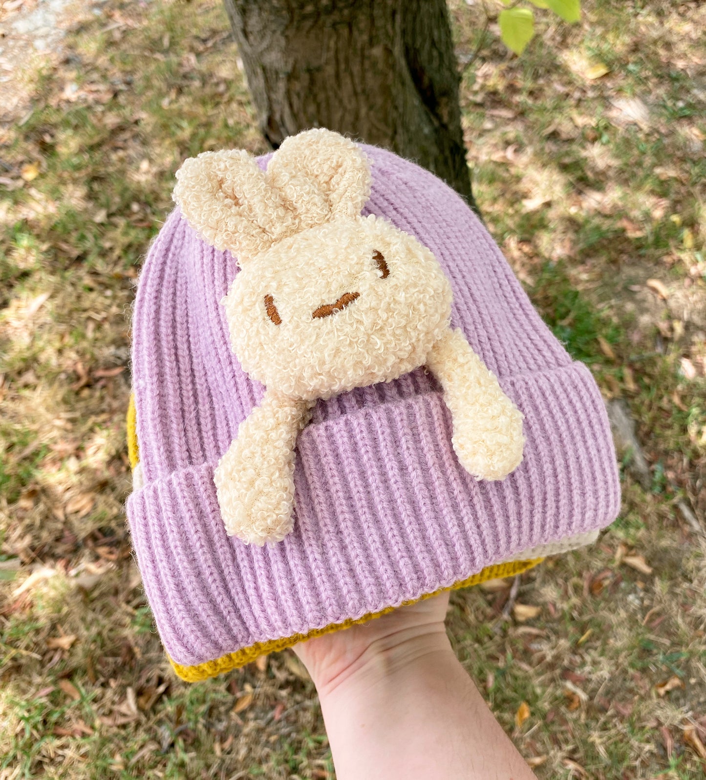 Chester Knitted Bunny Rabbit Beanie