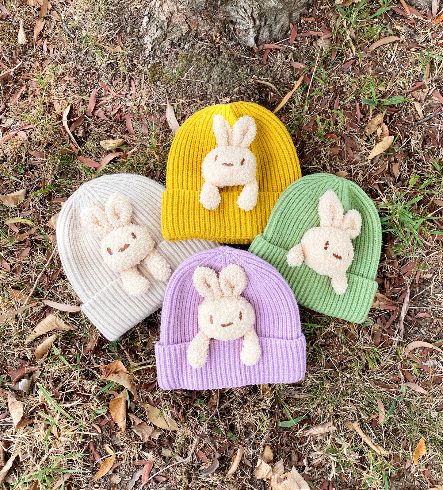 Chester Knitted Bunny Rabbit Beanie