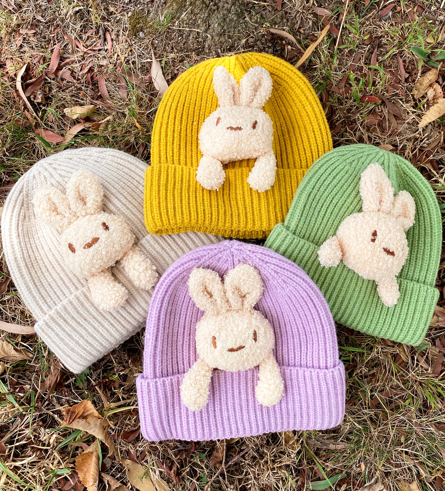 Chester Knitted Bunny Rabbit Beanie