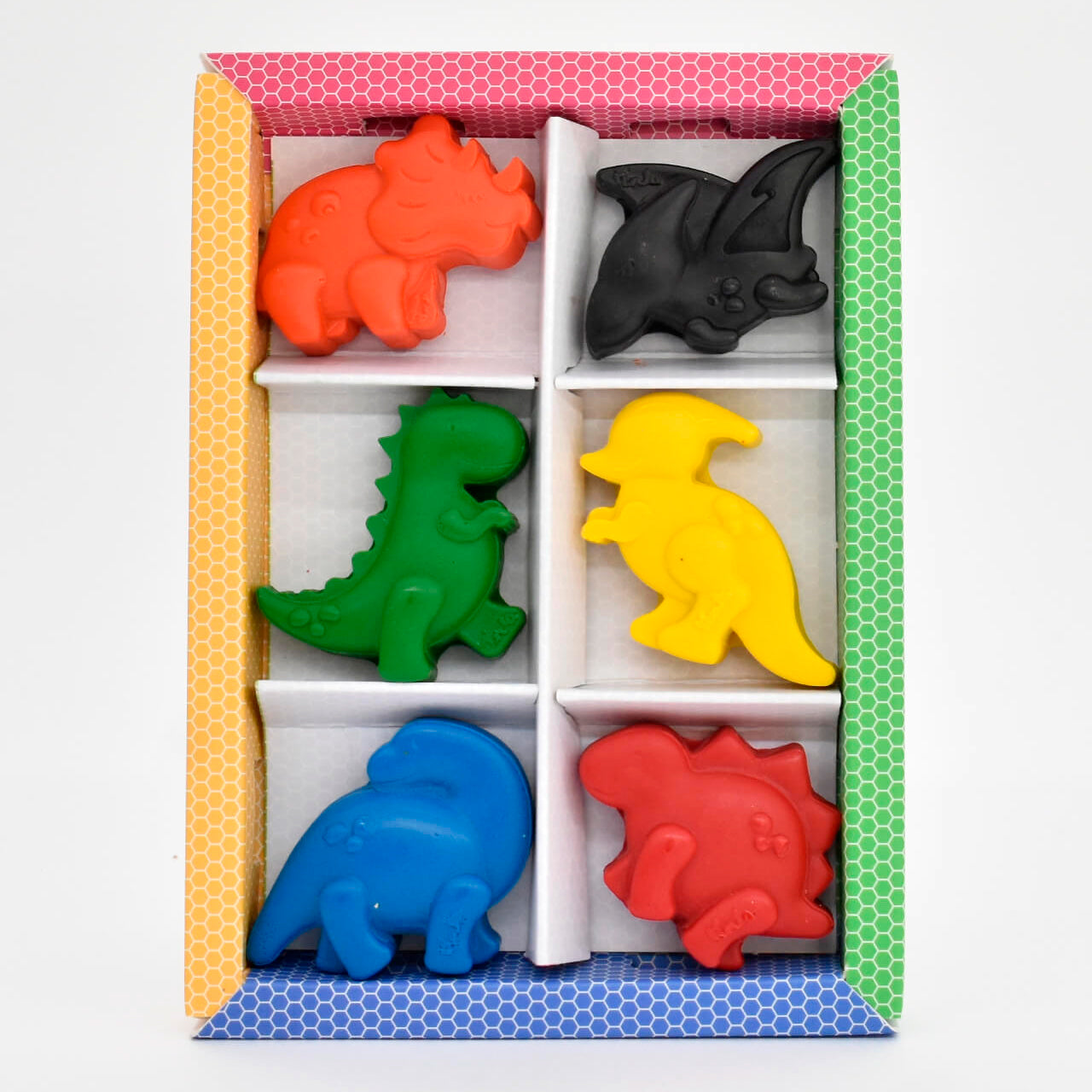 Dino Mountain Crayons - Set of 6