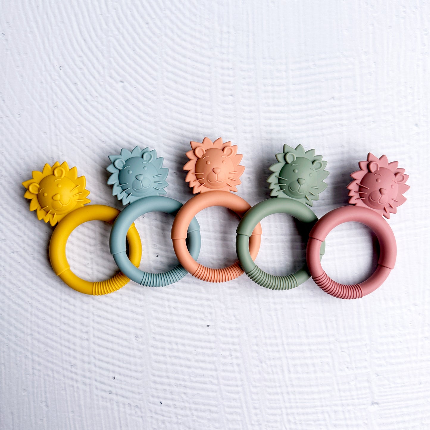 Leni The Lion Silicone Baby Teether