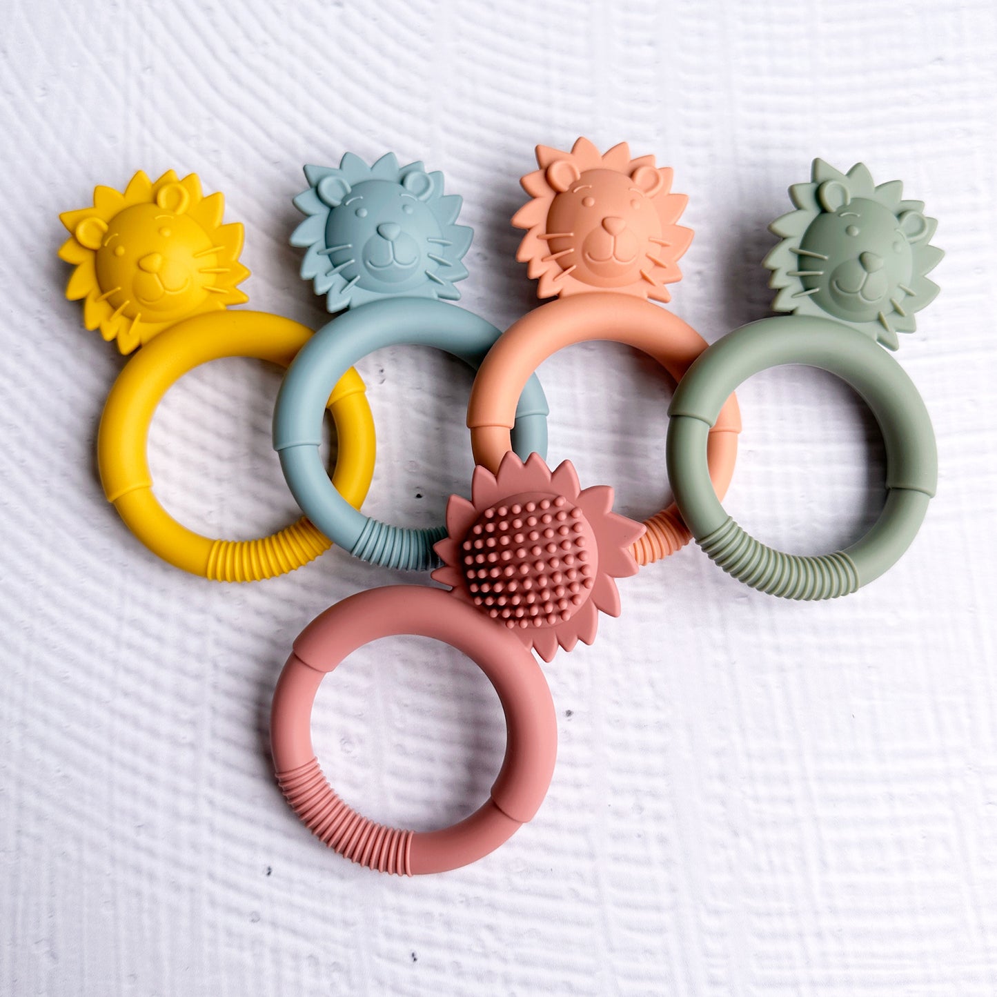 Leni The Lion Silicone Baby Teether