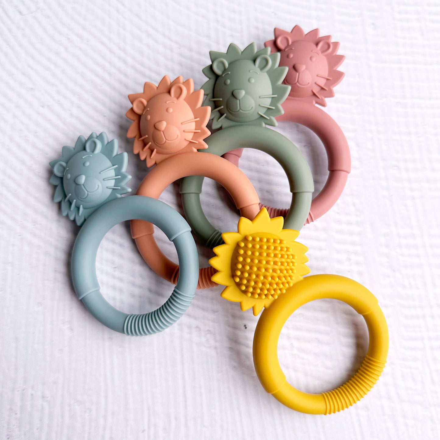Leni The Lion Silicone Baby Teether