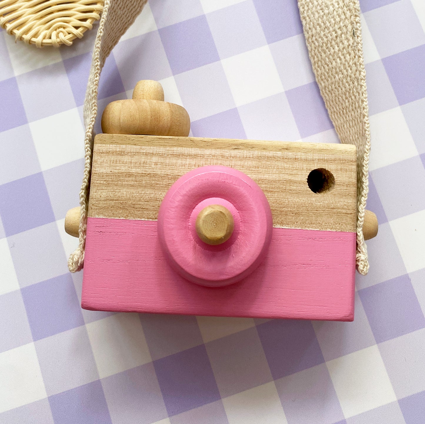 Say Cheese Wooden Play Camera