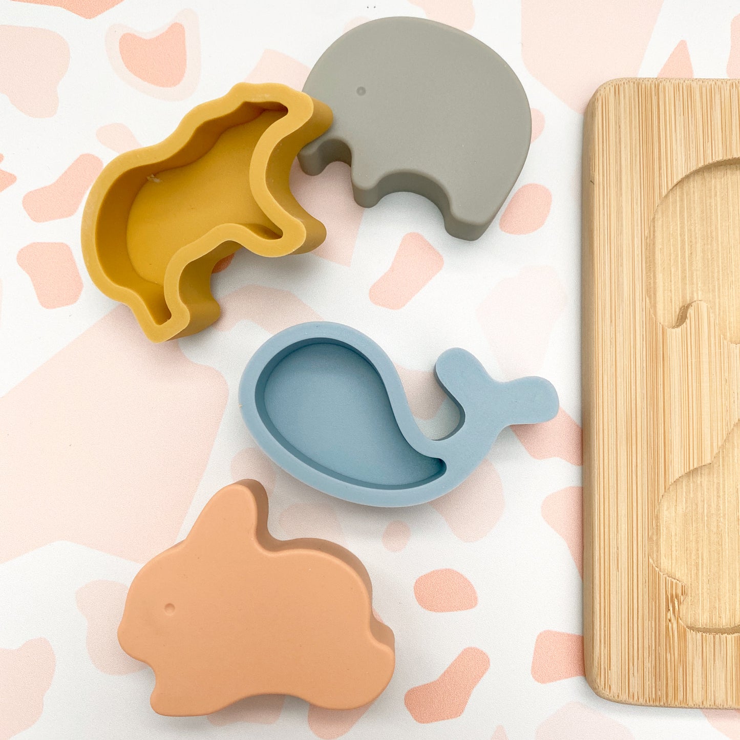 My First Wood & Silicone Animal Puzzle
