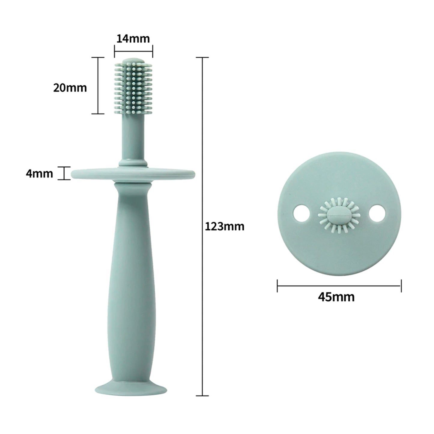 Silicone Training Toothbrush